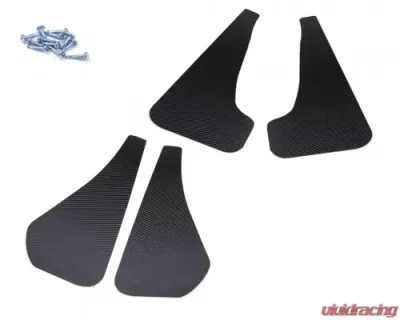 Vicrez Mud Flaps Front & Rear Chevrolet C8 Corvette Stingray 2020-2024 - vz101674-MB
