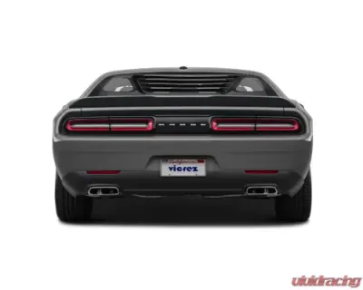 Vicrez RS Style Rear Window Louvers Dodge Challenger 2008-2020 - vz101684