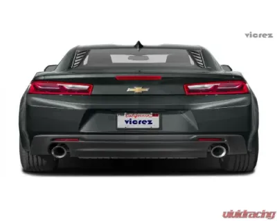 Vicrez LV Rear & Quarter Window Louvers Chevrolet Camaro 2016-2019 - vz101698