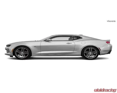 Vicrez LV Rear & Quarter Window Louvers Chevrolet Camaro 2016-2019 - vz101698
