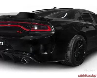 Vicrez V3R Style Rear Side Bumper Splitters Dodge Charger 2015-2020 - vz101706
