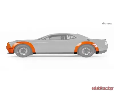 Vicrez Demon Wide Body Kit Dodge Challenger 2008-2022 - vz101768