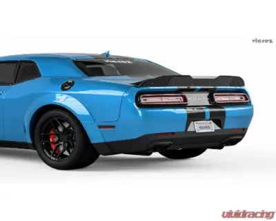 Vicrez V3R Wicker Bill Add-On Dodge Challenger 2008-2014 - vz101797