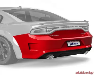 Vicrez SRT Hellcat Style Rear Bumper Dodge Charger 2015-2019 - vz101821