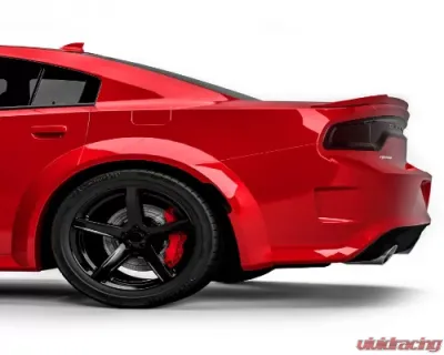 Vicrez SRT Hellcat Style Rear Bumper Dodge Charger 2015-2019 - vz101821