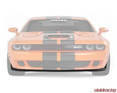 Vicrez Demon Style Front Bumper Lip Chin Dodge Challenger 2015-2021 - vz101823