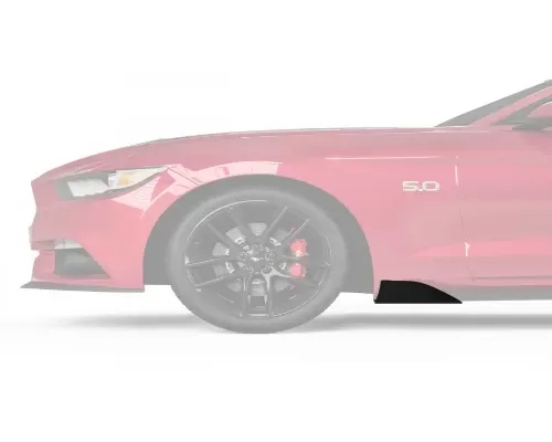 Vicrez MLC Style Rocker Panel Winglets Ford Mustang 2015-2020 - vz101831-CFZ