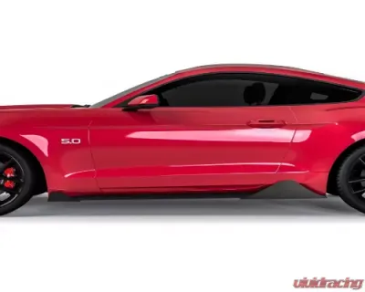 Vicrez Centa Pro Style Rocker Panel Winglets Set Ford Mustang 2015-2020 - vz101835-CFZ