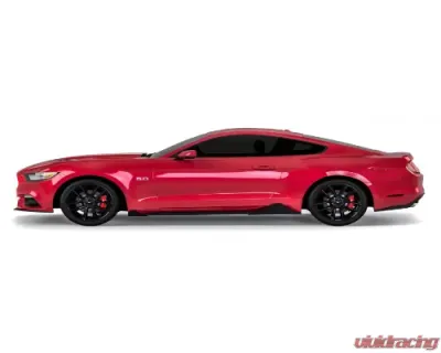 Vicrez Centa Pro Style Rocker Panel Winglets Set Ford Mustang 2015-2020 - vz101835-CFZ