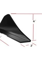 Vicrez Centa Pro Style Universal Rocker Panel Winglets                                     - vz101841-CFZ - Image 5