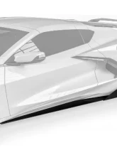 Vicrez VZR1 Aero Splitter Package Chevrolet C8 Corvette Stingray 2020-2024                                     - vz101882-CFZ - Image 8