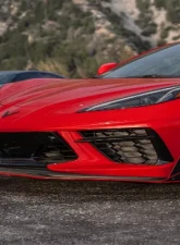 Vicrez VZR1 Aero Splitter Package Chevrolet C8 Corvette Stingray 2020-2024                                     - vz101882-CFZ - Image 4