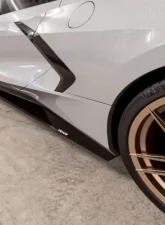 Vicrez R1 Side Skirt Splitters Chevrolet C8 Corvette Stingray 2020-2024                                     - vz102104 - Image 5