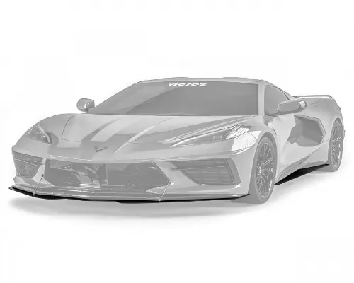 Vicrez R1 Aero Splitter Package Chevrolet C8 Corvette Stingray 2020-2024 - vz102105-CFZ