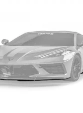 Vicrez R1 Aero Splitter Package Chevrolet C8 Corvette Stingray 2020-2024                                     - vz102105-CFZ - Image 3