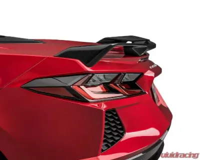 Vicrez Z51 Carbon Fiber Rear Spoiler Chevrolet C8 Corvette Stingray 2020-2024 - vz102107-FC