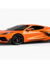 Vicrez VZR1 Full Aero Splitter Package Chevrolet C8 Corvette Stingray 2020-2024                                     - vz102118-GC - Image 8
