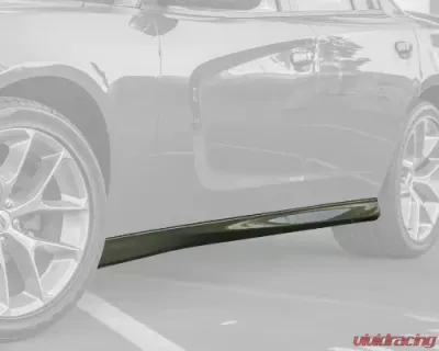 Vicrez SRT Side Skirts Rocker Panels Dodge Charger 2011-2020 - vz102125