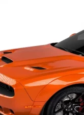 Vicrez Hood w/Air Vent Scoop Hellcat Style Dodge Challenger 2008-2020                                     - vz102128 - Image 2
