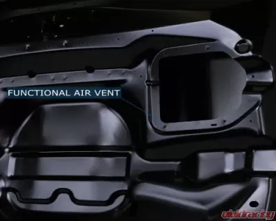 Vicrez Hood w/Air Vent Scoop Demon Style Dodge Challenger 2008-2020 - vz102129