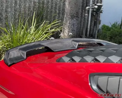 Vicrez Carbon Fiber Rear Wing Spoiler GT500 Style Ford Mustang 2015-2020 - vz102133