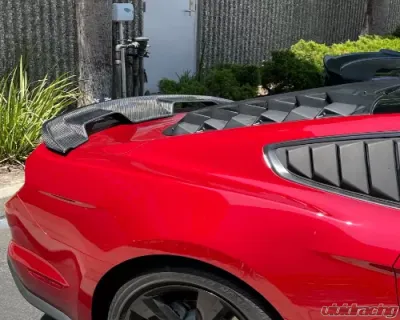 Vicrez Carbon Fiber Rear Wing Spoiler GT500 Style Ford Mustang 2015-2020 - vz102133