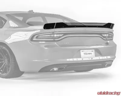 Vicrez V3R Wicker Bill for 3 Piece Spoiler Dodge Charger 2015-2020 - vz102134-MB