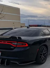 Vicrez V3R Wicker Bill for 3 Piece Spoiler Dodge Charger 2015-2020                                     - vz102134-MB - Image 5