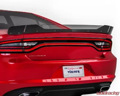Vicrez V3R Wicker Bill for 3 Piece Spoiler Dodge Charger 2015-2020 - vz102134-MB