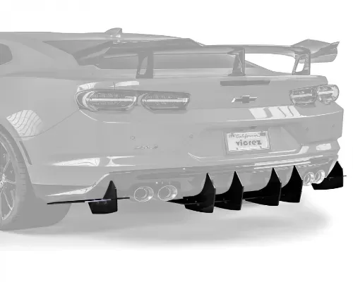 Vicrez Centa VR2 Rear Diffuser Chevrolet Camaro 2016-2020 - vz102138-MB