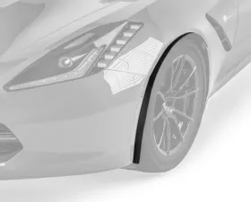 Vicrez Front Fender Trim Molding Spats Chevrolet Corvette C7 2014-2019