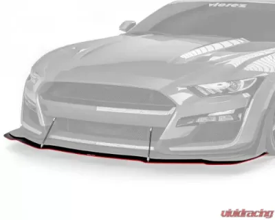 Vicrez Front Bumper Splitter GT500 Style Ford Mustang 2015-2017 - vz102162-CFZ