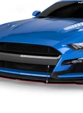 Vicrez Front Bumper Splitter GT500 Style Ford Mustang 2015-2017                                     - vz102162-CFZ - Image 2