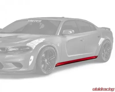Vicrez Demon Wide Body Side Skirts Rocker Panels Dodge Charger 2015-2020 - vz102172