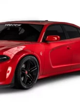 Vicrez Demon Wide Body Side Skirts Rocker Panels Dodge Charger 2015-2020                                     - vz102172 - Image 2
