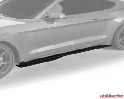 Vicrez Side Skirts Rocker Panels GT500 Style Ford Mustang 2015-2020 - vz102175