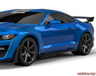 Vicrez Side Skirts Rocker Panels GT500 Style Ford Mustang 2015-2020 - vz102175