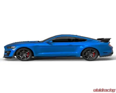 Vicrez Side Skirts Rocker Panels GT500 Style Ford Mustang 2015-2020 - vz102175