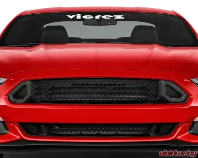 Vicrez Front Top Grille w/LED Lights Ford Mustang 2015-2017 - vz102177