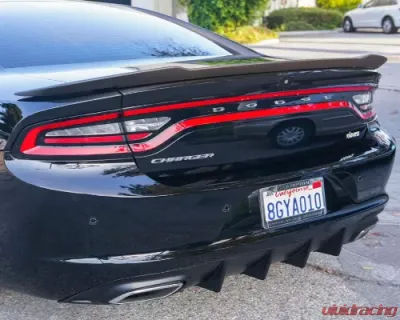 Vicrez Rear Wing Spoiler Hellcat SRT Style Dodge Charger 2011-2020 - vz102178