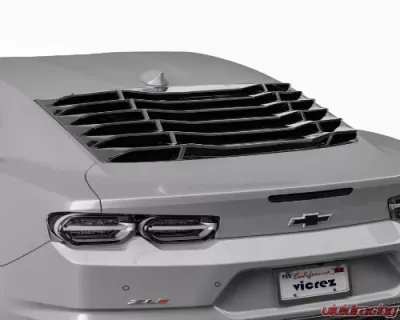 Vicrez LV Style Rear Window Louvers Chevrolet Camaro 2016-2021 - vz102179