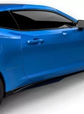 Vicrez Zl1 Style Side Skirts Rocker Panels Chevrolet Camaro 2016-2020                                     - vz102180 - Image 2