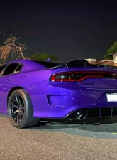 Vicrez Rear Spoiler SRT Style + Wicker Bill Dodge Charger 2011-2020                                     - vz102184 - Image 4
