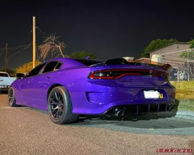 Vicrez Rear Spoiler SRT Style + Wicker Bill Dodge Charger 2011-2020 - vz102184