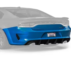 Vicrez 2020 Widebody Rear Bumper SRT Hellcat Style Dodge Charger 2015-2021