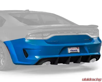 Vicrez 2020 Widebody Rear Bumper SRT Hellcat Style Dodge Charger 2015-2021 - vz102197
