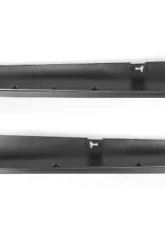 Vicrez 2020 Widebody Side Skirt Rocker Panels SRT Hellcat Style Dodge Charger 2015-2021                                     - vz102198 - Image 4
