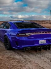 Vicrez 2020 Widebody Kit SRT Hellcat Style Dodge Charger 2015-2021                                     - vz102199 - Image 5