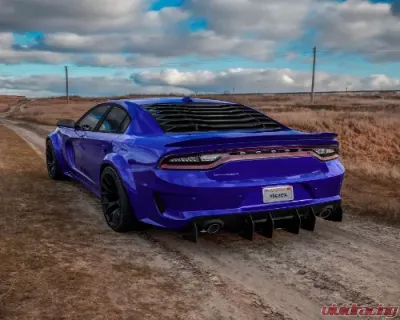 Vicrez 2020 Widebody Kit SRT Hellcat Style Dodge Charger 2015-2021 - vz102199