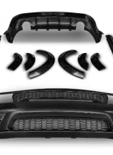 Vicrez 2020 Widebody Kit SRT Hellcat Style Dodge Charger 2015-2021                                     - vz102199 - Image 8